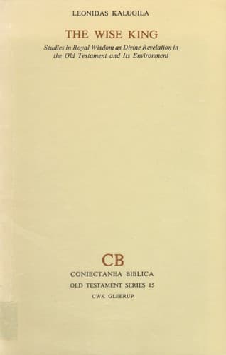 Cover of The wise king by Leonidas Kalugila
