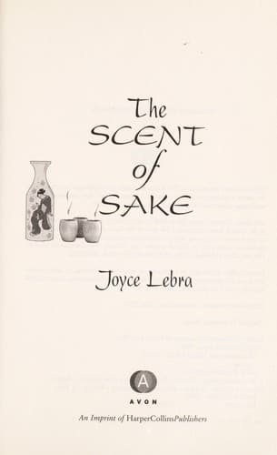 Cover of The scent of sake by Joyce Lebra-Chapman