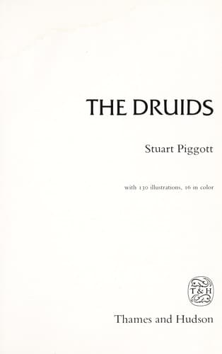 Cover of The Druids by Stuart Piggott