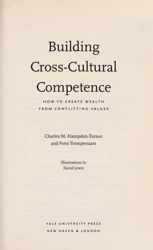 Cover of Building cross-cultural competence by Charles Hampden-Turner