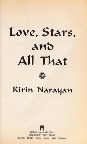 Cover of Love, stars and all that by Kirin Narayan