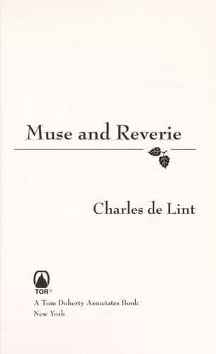 Cover of Muse and reverie by Charles de Lint