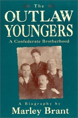 Cover of The Outlaw Youngers by Marley Brant