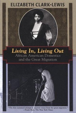 Cover of Living in, living out by Elizabeth Clark-Lewis