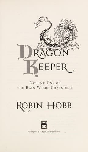 Cover of Dragon keeper by Robin Hobb