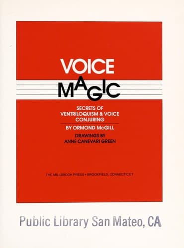 Cover of Voice magic by Ormond McGill