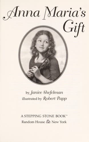 Cover of Anna Maria's gift by Janice Jordan Shefelman