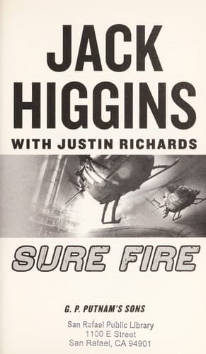Cover of Sure Fire by Henry Patterson