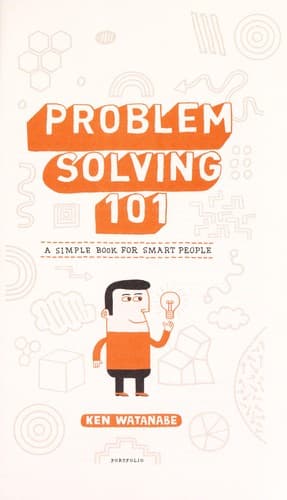 Cover of Problem solving 101 by Ken Watanabe