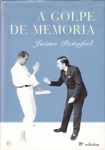 Cover of A golpe de memoria by Jaime Peñafiel