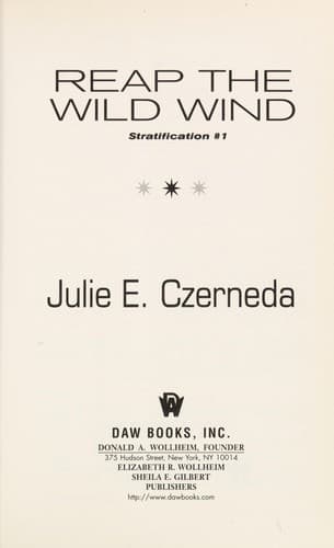 Cover of Reap the wild wind by Julie E. Czerneda