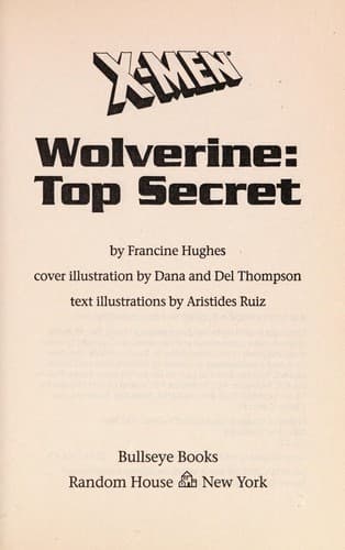 Cover of Wolverine by Francine Hughes