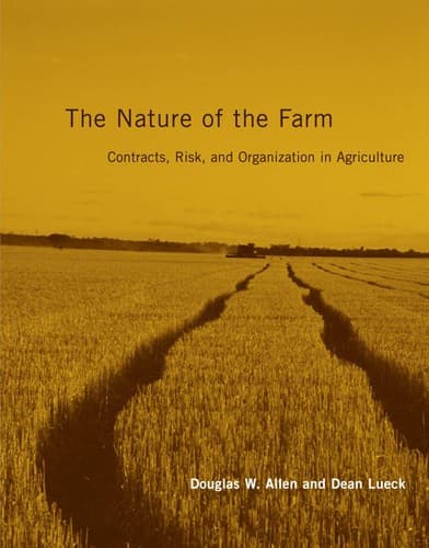 Cover of The nature of the farm by Douglas W. Allen