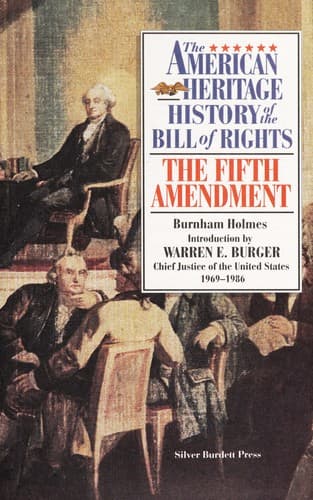 Cover of The Fifth Amendment by Burnham Holmes