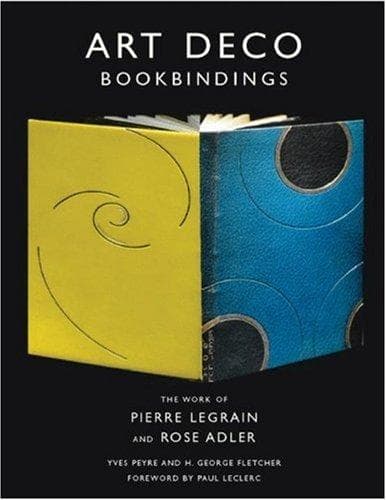 Cover of Art deco bookbindings by Yves Peyré