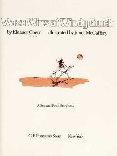 Cover of Waza wins at Windy Gulch by Eleanor Coerr