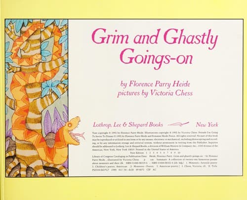 Cover of Grim and ghastly goings-on by Florence Parry Heide