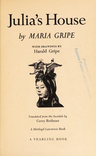 Cover of Julia's house by Maria Gripe