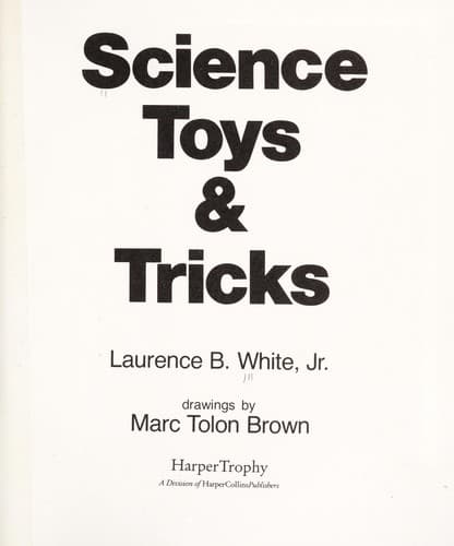 Cover of Science toys & tricks by Laurence B. White