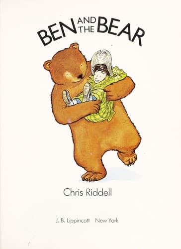 Cover of Ben and the bear by Chris Riddell