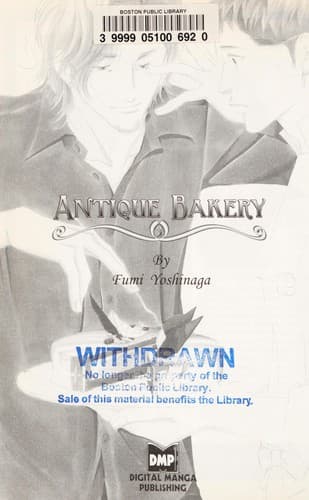 Cover of Antique bakery volume 3 by Fumi Yoshinaga
