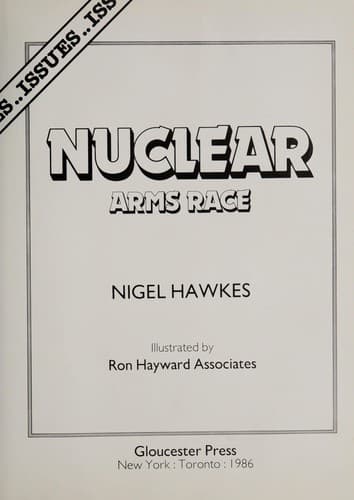 Cover of Nuclear arms race by Nigel Hawkes