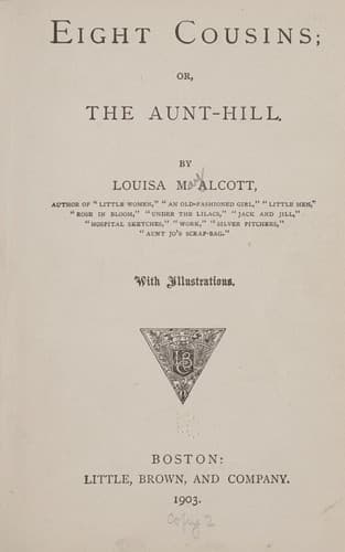 Cover of Eight Cousins by Louisa May Alcott