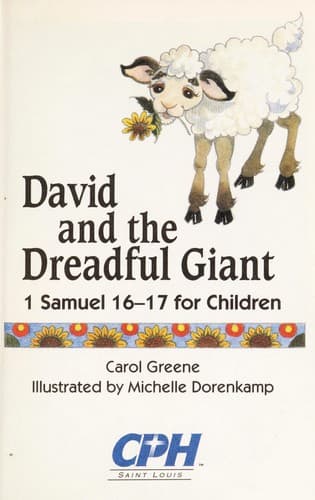 Cover of David and the dreadful giant by Carol Greene