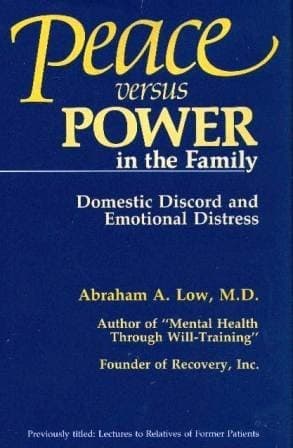 Cover of Peace Vs. Power in the Family by Abraham A. Low