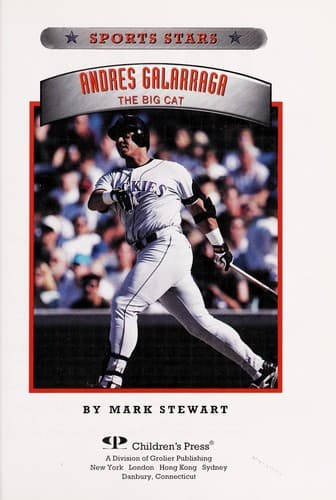 Cover of Andres Galarraga by Mark Stewart