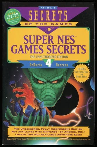 Cover of Super NES Games Secrets, Volume 4 by Rusel DeMaria