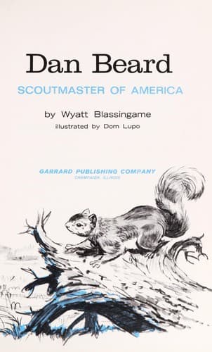 Cover of Dan Beard, scoutmaster of America by Wyatt Blassingame
