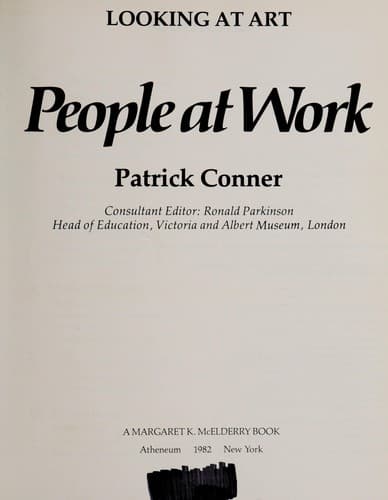 Cover of People at work by Patrick Conner