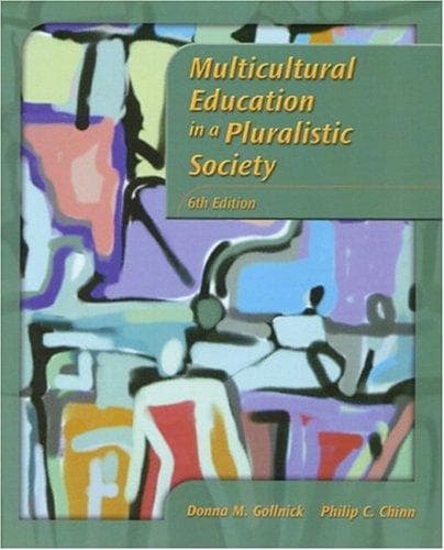 Cover of Multicultural education in a pluralistic society by Donna M. Gollnick