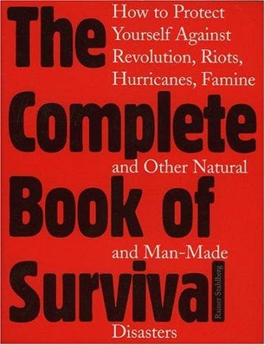 Cover of The complete book of survival by Rainer Stahlberg