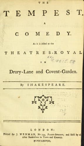 Cover of The Tempest by William Shakespeare