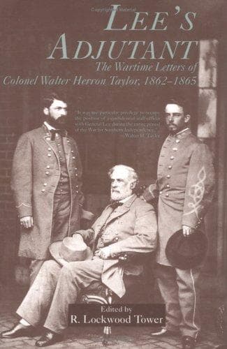 Cover of Lee's adjutant by Walter Herron Taylor