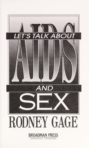 Cover of Let's talk about AIDS and sex by Rodney Gage