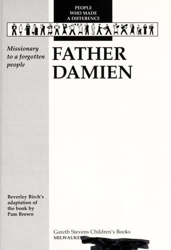 Cover of Father Damien by Beverley Birch