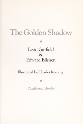 Cover of The golden shadow by Leon Garfield