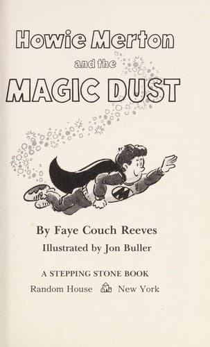 Cover of Howie Merton and the magic dust by Faye Couch Reeves