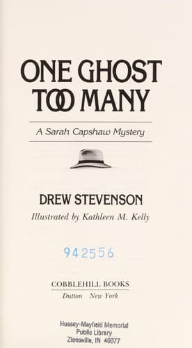 Cover of One ghost too many by Drew Stevenson