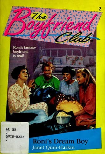 Cover of Roni's Dream Boy (The Boyfriend Club) by Janet Quin-Harkin