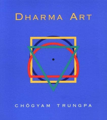 Cover of Dharma art by Chögyam Trungpa
