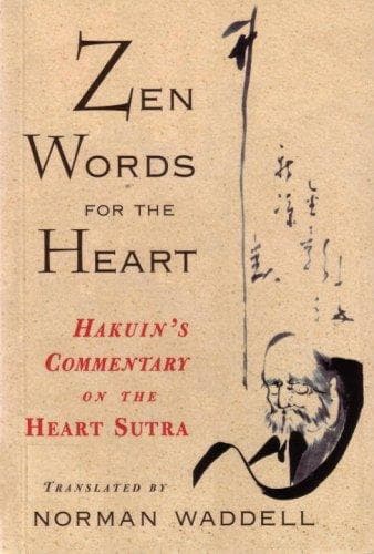 Cover of Zen words for the Heart by Hakuin