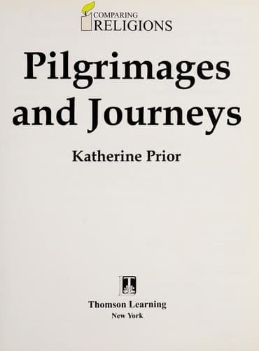 Cover of Pilgrimages and journeys by Katherine Prior