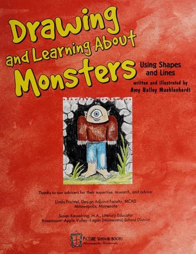 Cover of Drawing and learning about monsters by Amy Bailey Muehlenhardt