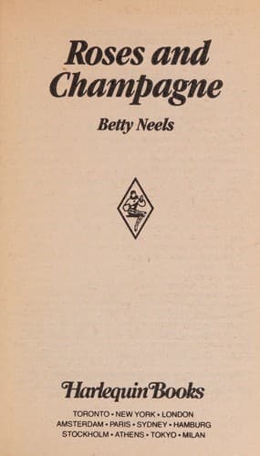 Cover of Roses and Champagne by Betty Neels