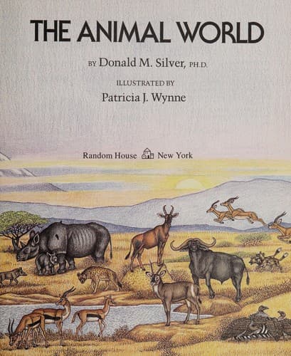 Cover of The animal world by Donald M. Silver