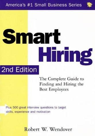 Cover of Smart hiring by Robert W. Wendover